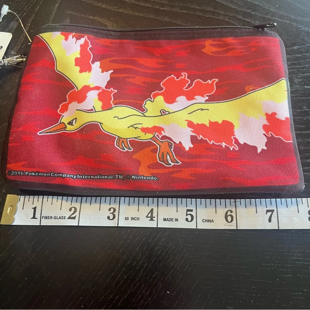 Buckle-Down Moltres Fire Bird Ho-Oh Pokémon Wristlet Wallet